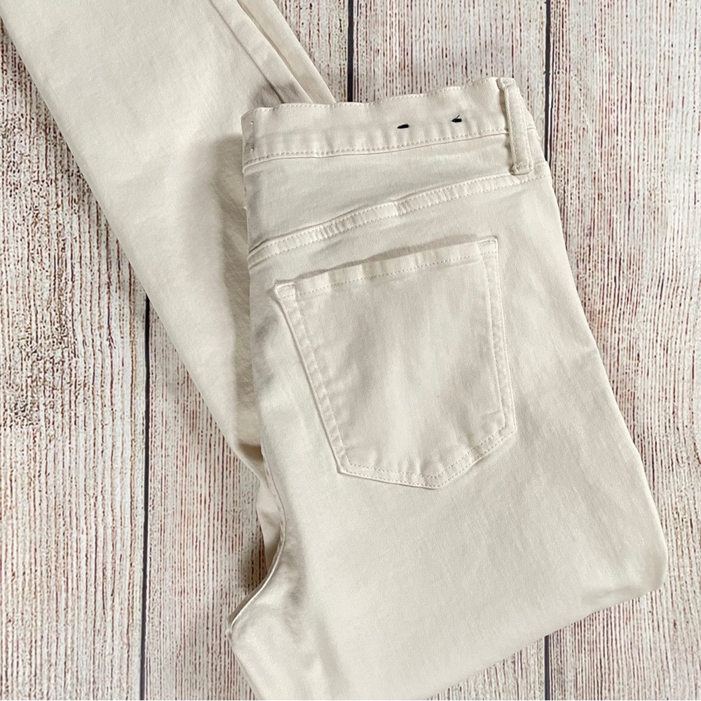 Gap High Rise Distressed Legging Jeans w/ Button Fly - Picture 9 of 10